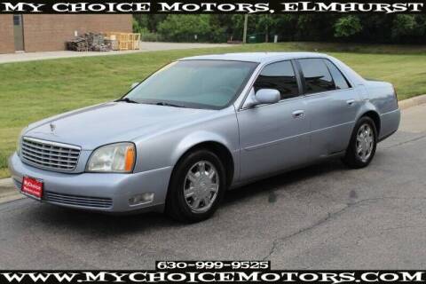 2004 Cadillac DeVille for sale at My Choice Motors Elmhurst in Elmhurst IL