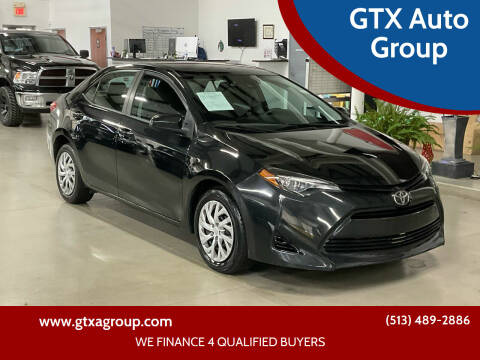 2018 Toyota Corolla for sale at GTX Auto Group in West Chester OH