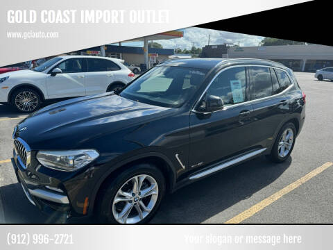 2018 BMW X3 for sale at GOLD COAST IMPORT OUTLET in Saint Simons Island GA