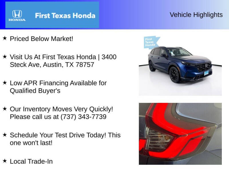 2026 Honda CR-V Hybrid Sport