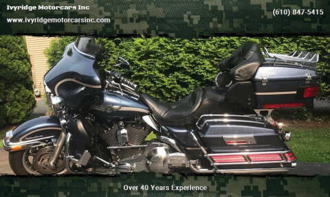 2003 Harley-Davidson Electra Glide Ultra Classic for sale at Ivyridge Motorcars Inc in Ottsville PA