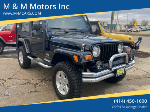 Jeep Wrangler For Sale in West Allis, WI - M & M Motors Inc