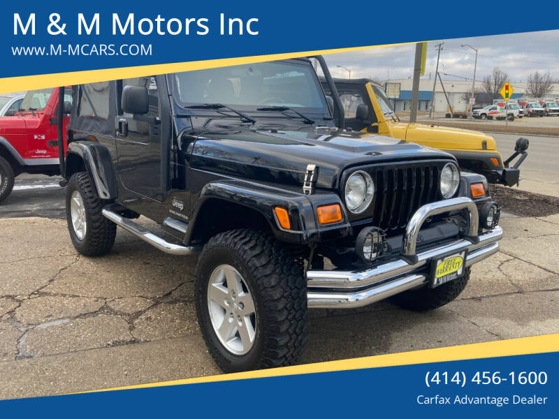 2006 Jeep Wrangler For Sale In Wisconsin ® 2006 Jeep Wrangler For Sale In Wisconsin ®