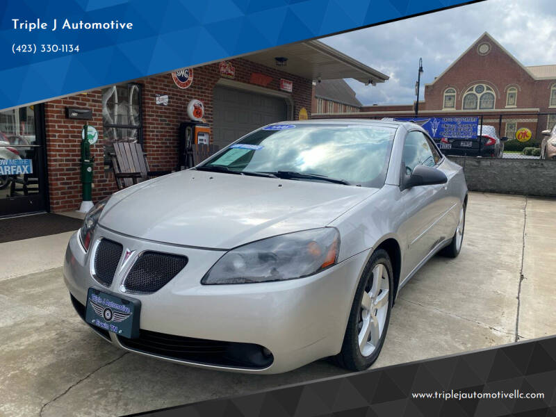 2006 Pontiac G6 for sale at Triple J Automotive in Erwin TN