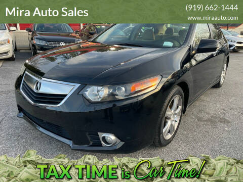 2013 Acura TSX for sale at Mira Auto Sales in Raleigh NC