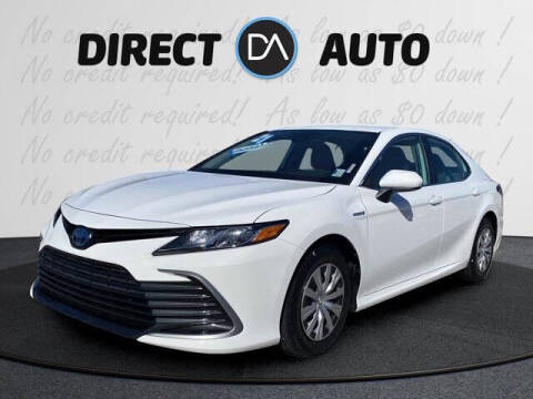 2021 Toyota Camry Hybrid for sale at Direct Auto in Biloxi MS