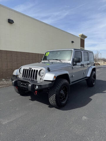 2017 Jeep Wrangler Unlimited for sale at Hurricane Auto Sales II in Lake Ozark MO