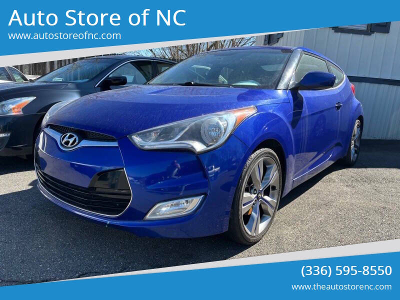 2013 Hyundai Veloster for sale at Auto Store of NC in Walnut Cove NC
