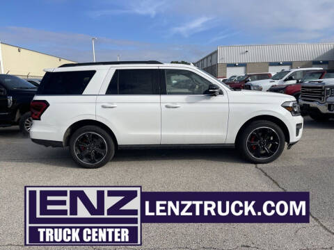 2022 Ford Expedition for sale at LENZ TRUCK CENTER in Fond Du Lac WI