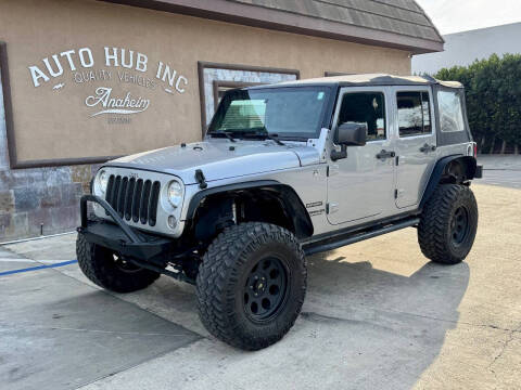 2015 Jeep Wrangler Unlimited for sale at Auto Hub, Inc. in Anaheim CA