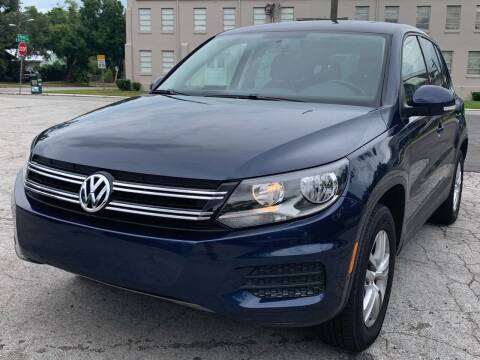 2012 Volkswagen Tiguan for sale at LUXURY AUTO MALL in Tampa FL