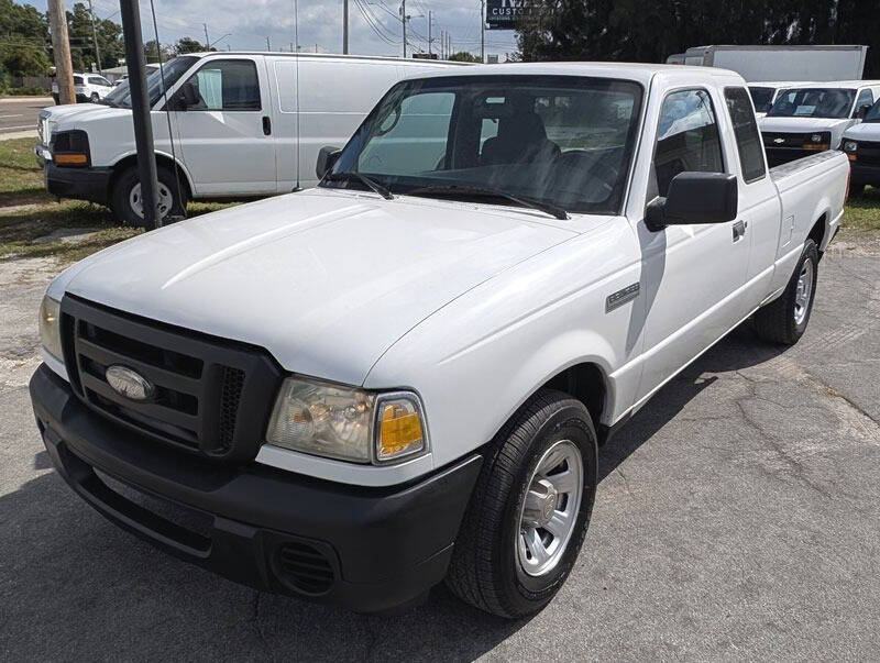 White 2008 Ford Ranger XLT 4x2 XLT 2dr SuperCab SB 1