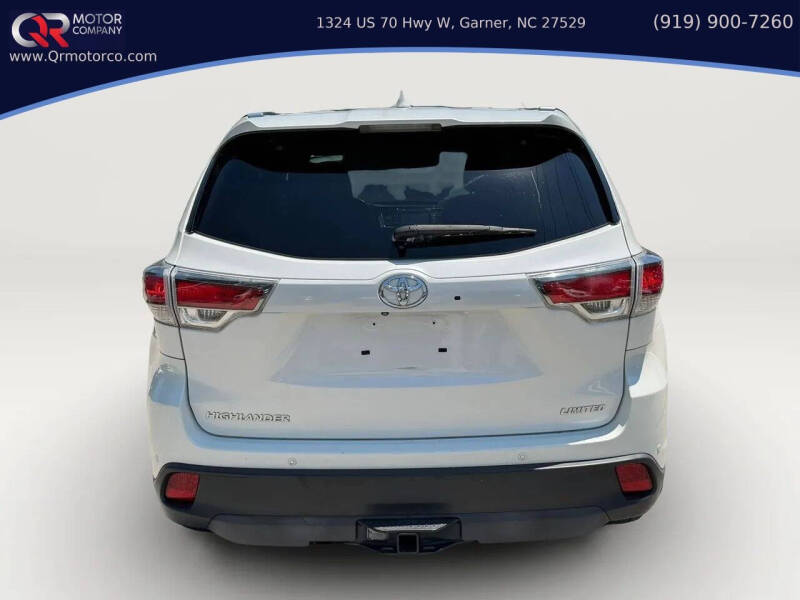 2014 Toyota Highlander Limited Platinum