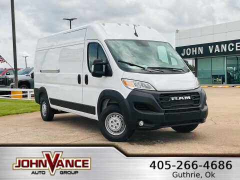 2024 RAM ProMaster for sale at Vance Fleet Services in Guthrie OK