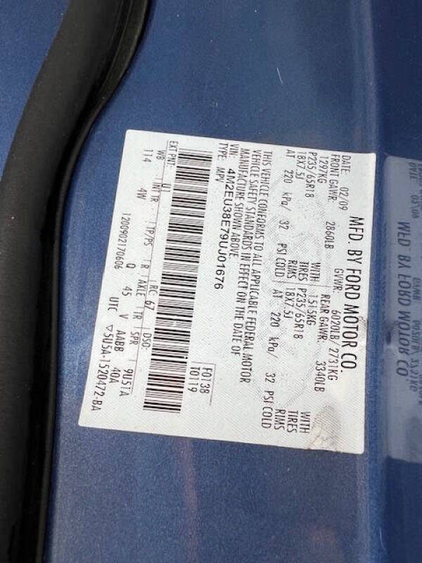 2009 Mercury Mountaineer Premier