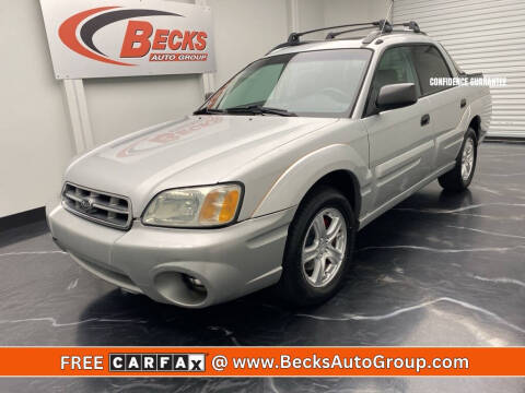 2006 Subaru Baja for sale at Becks Auto Group in Mason OH