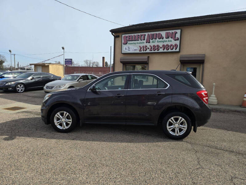 2016 Chevrolet Equinox for sale at SELLECT AUTO INC in Philadelphia PA