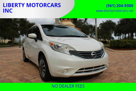 2015 Nissan Versa Note for sale at LIBERTY MOTORCARS INC in Royal Palm Beach FL