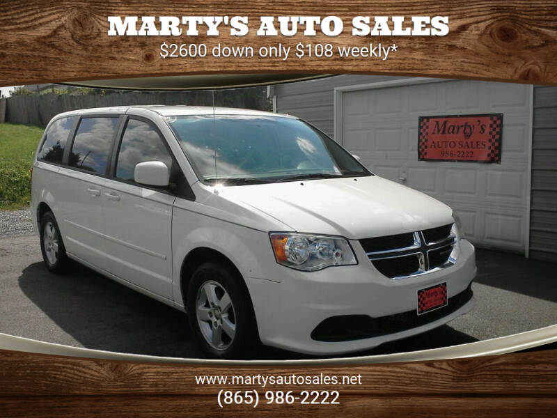 2012 Dodge Grand Caravan for sale at Marty's Auto Sales in Lenoir City TN