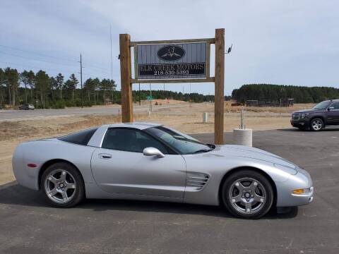 1999 Chevrolet Corvette for sale at Elk Creek Motors LLC in Park Rapids MN