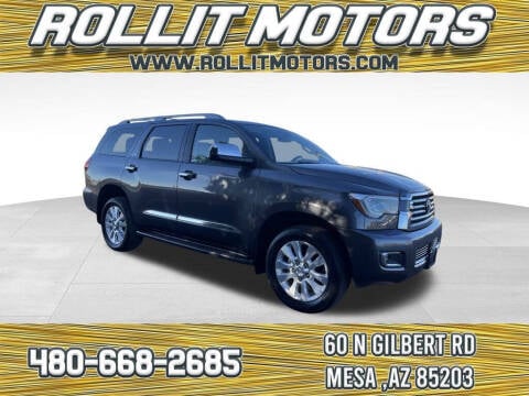 2021 Toyota Sequoia for sale at Rollit Motors in Mesa AZ