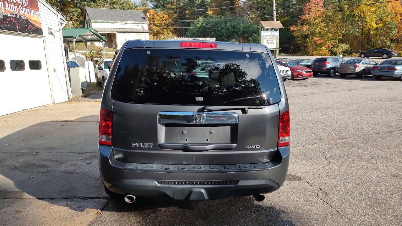 2013 Honda Pilot for sale at Strong Auto Services LLC in Chichester, NH