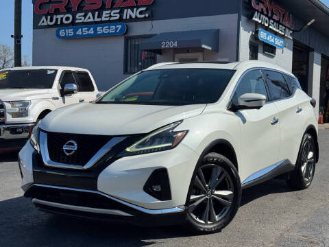 2019 Nissan Murano for sale at Crystal Auto Sales Inc in Nashville TN