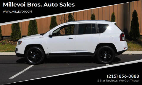 2014 Jeep Compass for sale at Millevoi Bros. Auto Sales in Philadelphia PA