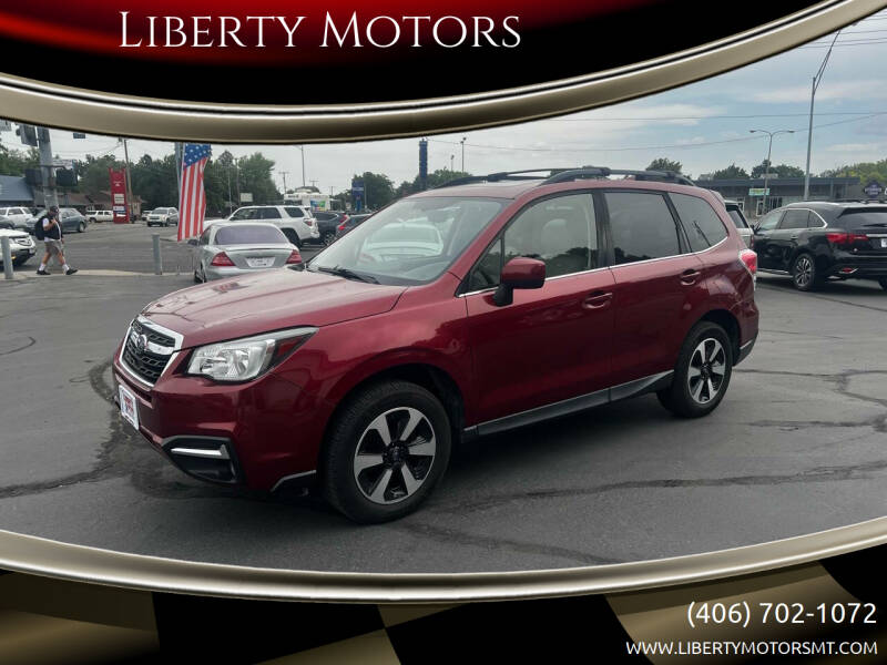 2017 Subaru Forester for sale at Liberty Motors in Billings MT