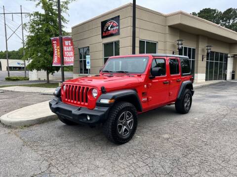 2018 Jeep Wrangler Unlimited for sale at Carolina Automax Inc. in Sanford NC