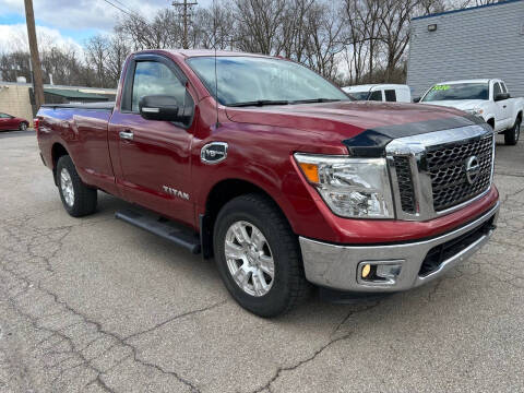 2017 Nissan Titan for sale at Borderline Auto Sales LLC in Loveland OH
