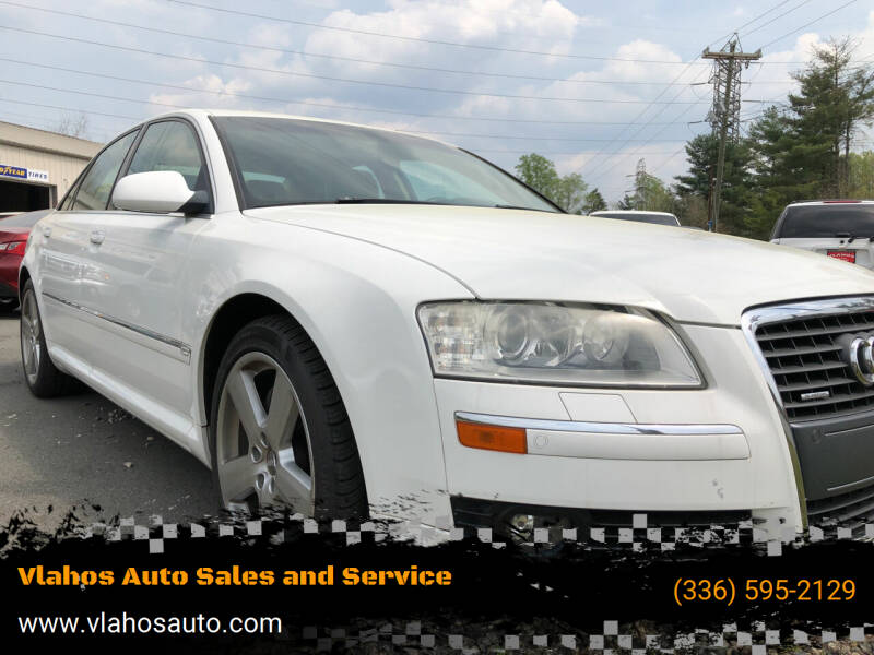 2007 Audi A8 for sale at Vlahos Auto Sales and Service in Walkertown NC