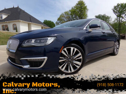 2018 Lincoln MKZ for sale at Calvary Motors, Inc. in Bixby OK