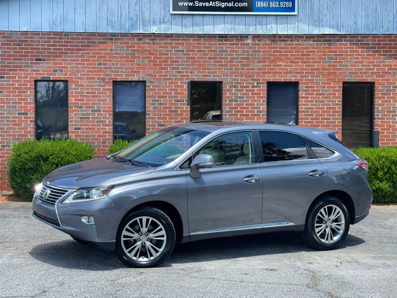 2013 Lexus RX 450h for sale at Signal Imports INC in Spartanburg SC