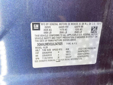 2018 GMC Terrain SLE