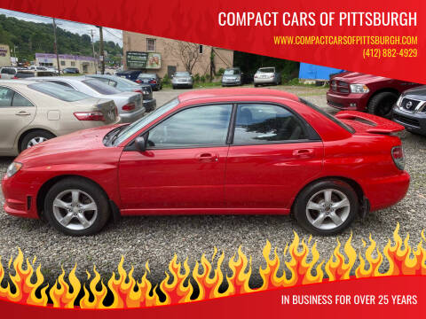 2006 Subaru Impreza for sale at Compact Cars of Pittsburgh in Pittsburgh PA