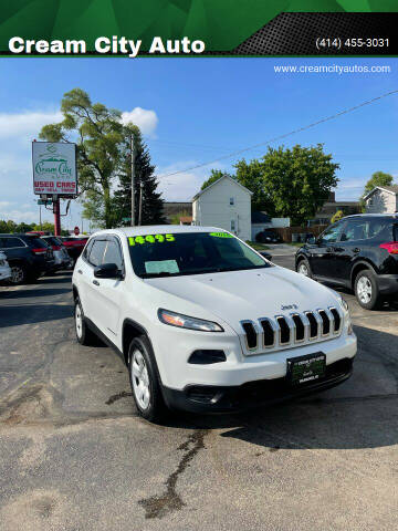 2015 Jeep Cherokee for sale at Cream City Auto in Milwaukee WI