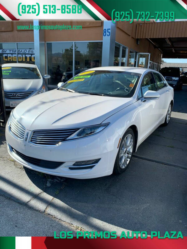 2016 Lincoln MKZ Hybrid for sale at Los Primos Auto Plaza in Brentwood CA