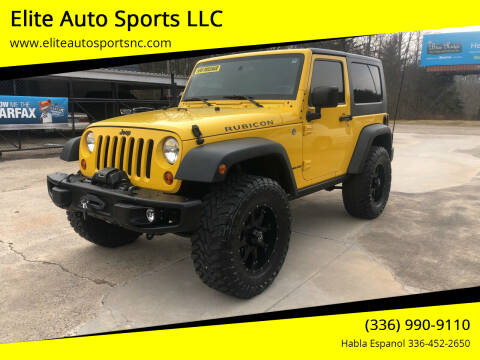 Jeep Wrangler For Sale in Wilkesboro, NC - Elite Auto Sports LLC