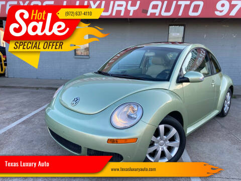2008 Volkswagen New Beetle for sale at Texas Luxury Auto in Cedar Hill TX