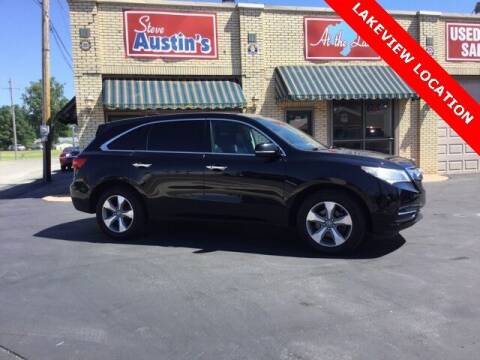2014 Acura MDX for sale at Steve Austin's At The Lake in Lakeview OH