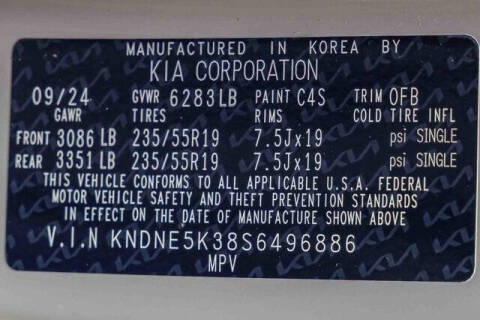2025 Kia Carnival SX Prestige