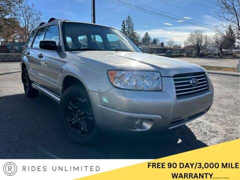 2007 Subaru Forester for sale at Rides Unlimited in Meridian ID