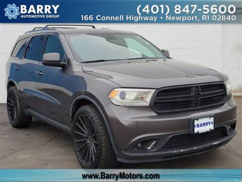 2016 Dodge Durango for sale at BARRYS Auto Group Inc in Newport RI