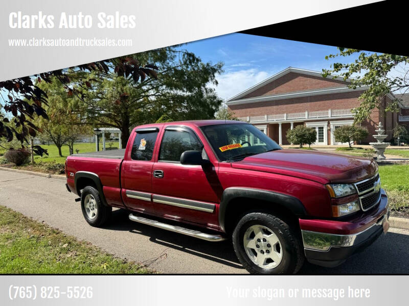 2006 Chevrolet Silverado 1500 for sale at Clarks Auto Sales in Connersville IN