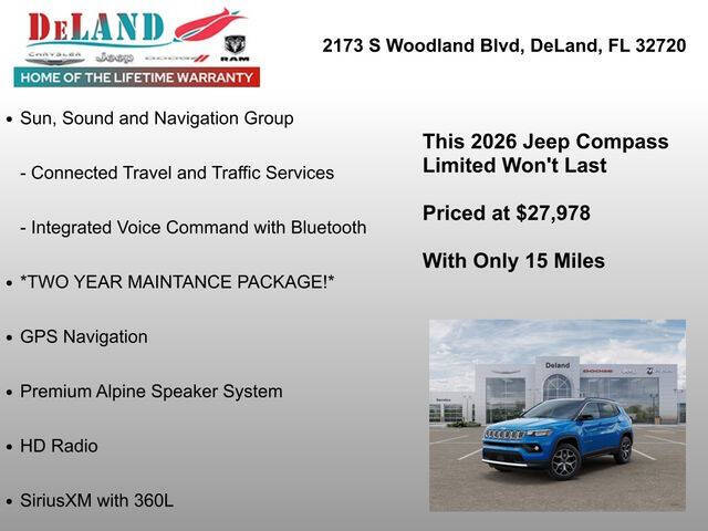 2026 Jeep Compass Limited