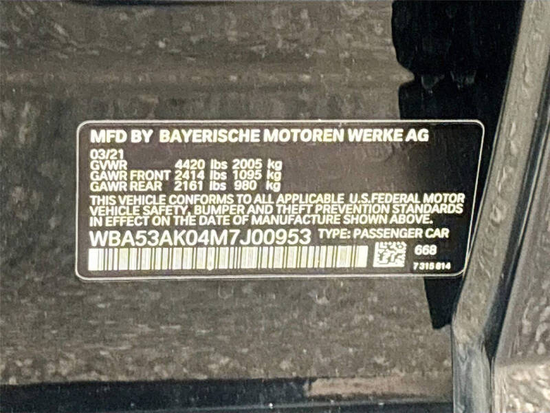 2021 BMW 2 Series 228i Gran Coupe