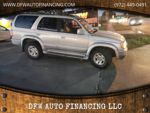 1998 Toyota 4Runner for sale at Bad Credit Call Fadi in Dallas TX