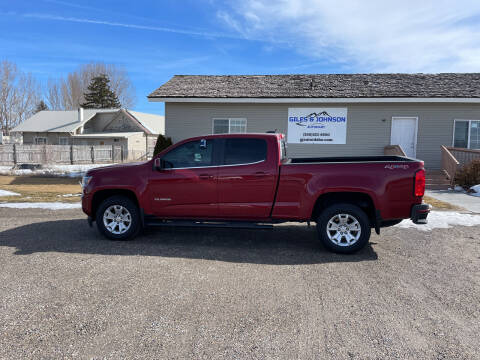 2019 Chevrolet Colorado for sale at GILES & JOHNSON AUTOMART in Idaho Falls ID