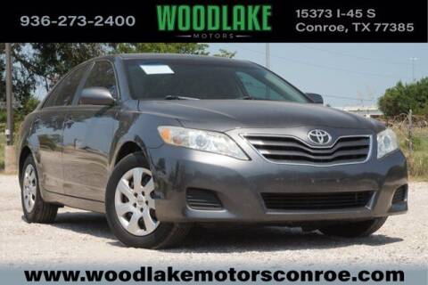 2011 Toyota Camry for sale at WOODLAKE MOTORS in Conroe TX